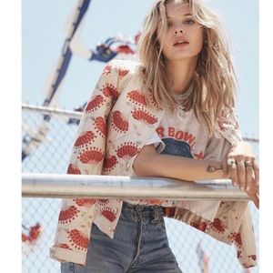 Sézane Jacquard Bomber Jacket